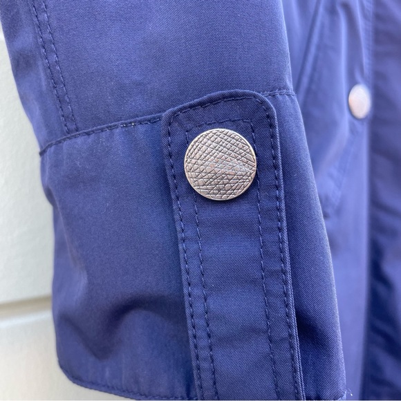 Marmot XS Membrain trench coat hooded rain jacket Navy - Picture 16 of 16